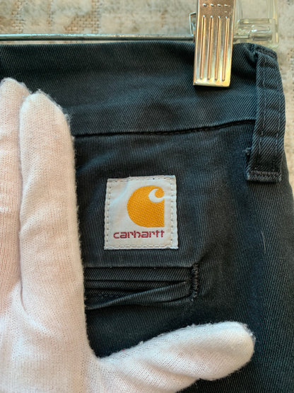 Women's Carhartt Sid Black Slim Fit Pants