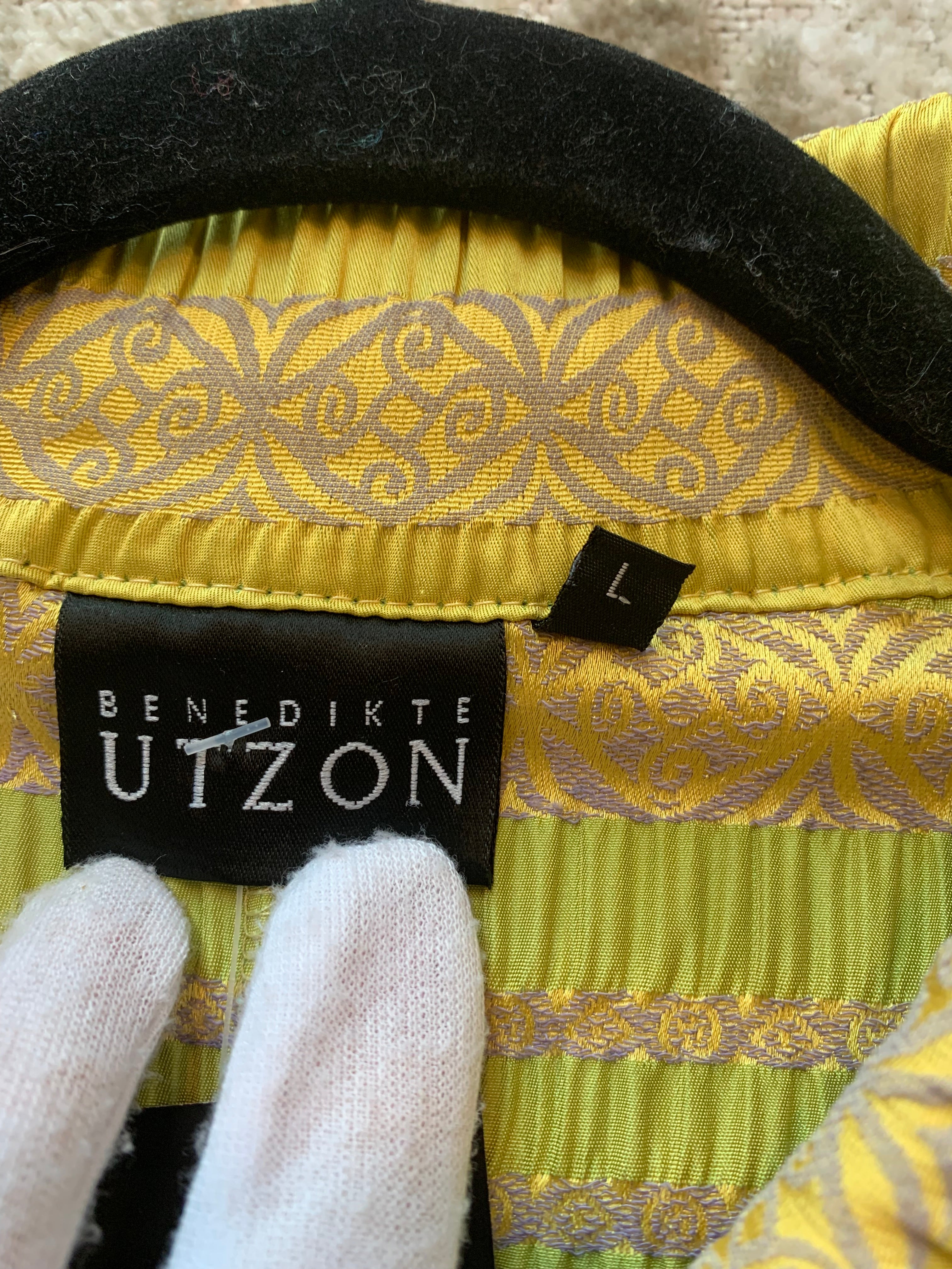 Benedikte Utzon Pleated Zip-Up Jacket