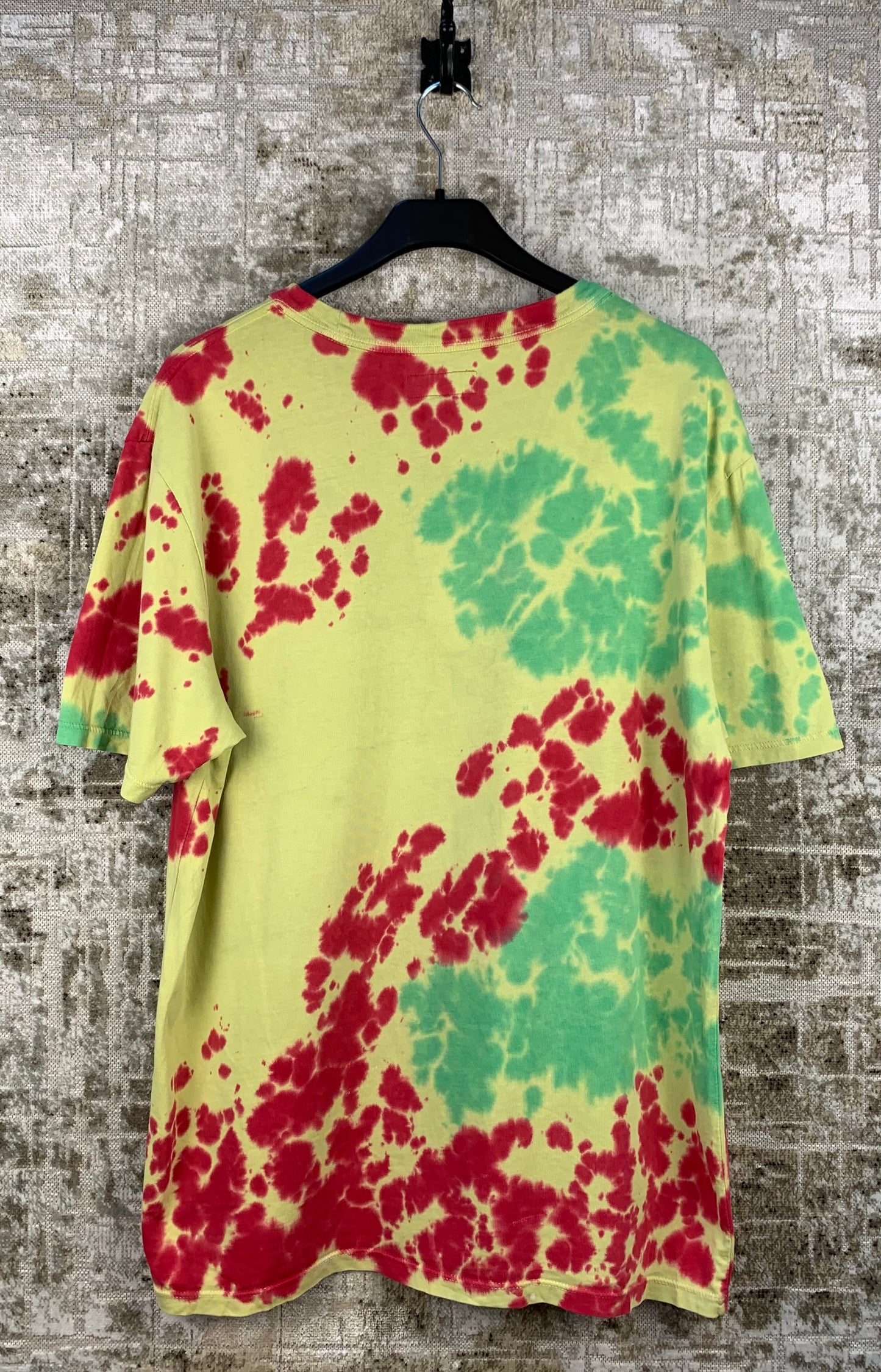 Mens Guess x J Balvin Tie Dye T Shirt
