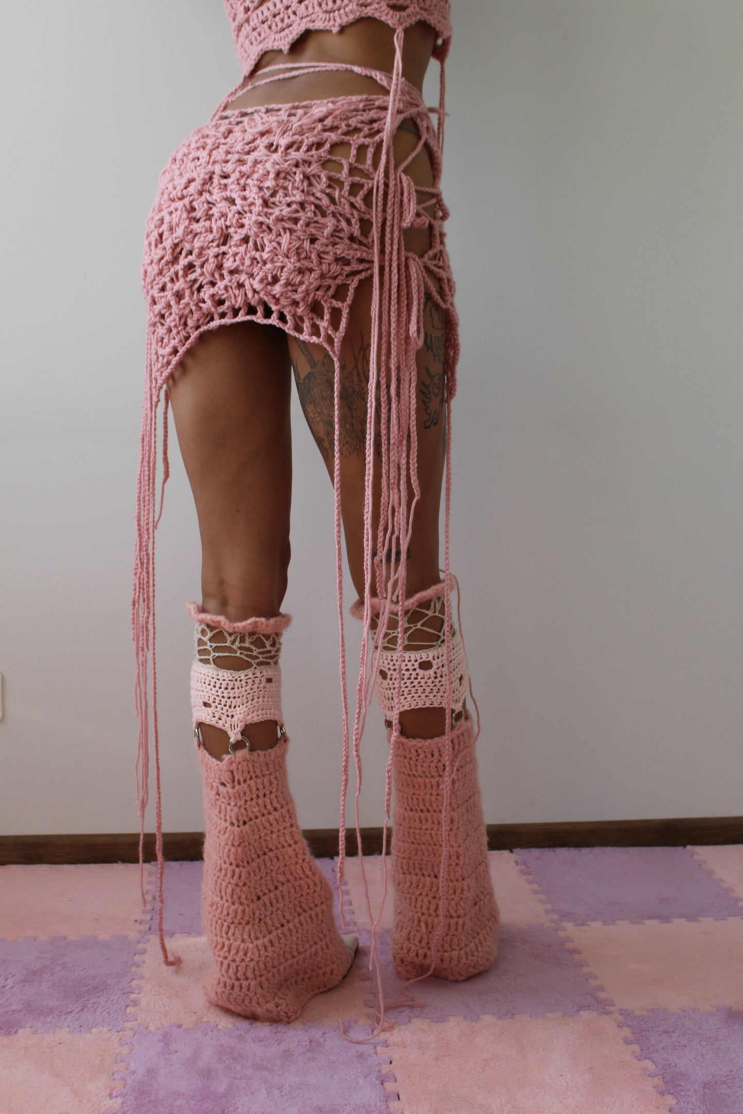 Handmade Crochet Leg Warmers