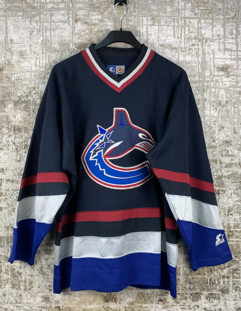 Men's Vintage Vancouver Canucks Starter Jersey