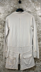 GURU Womens Y2K Off White Jean Coat