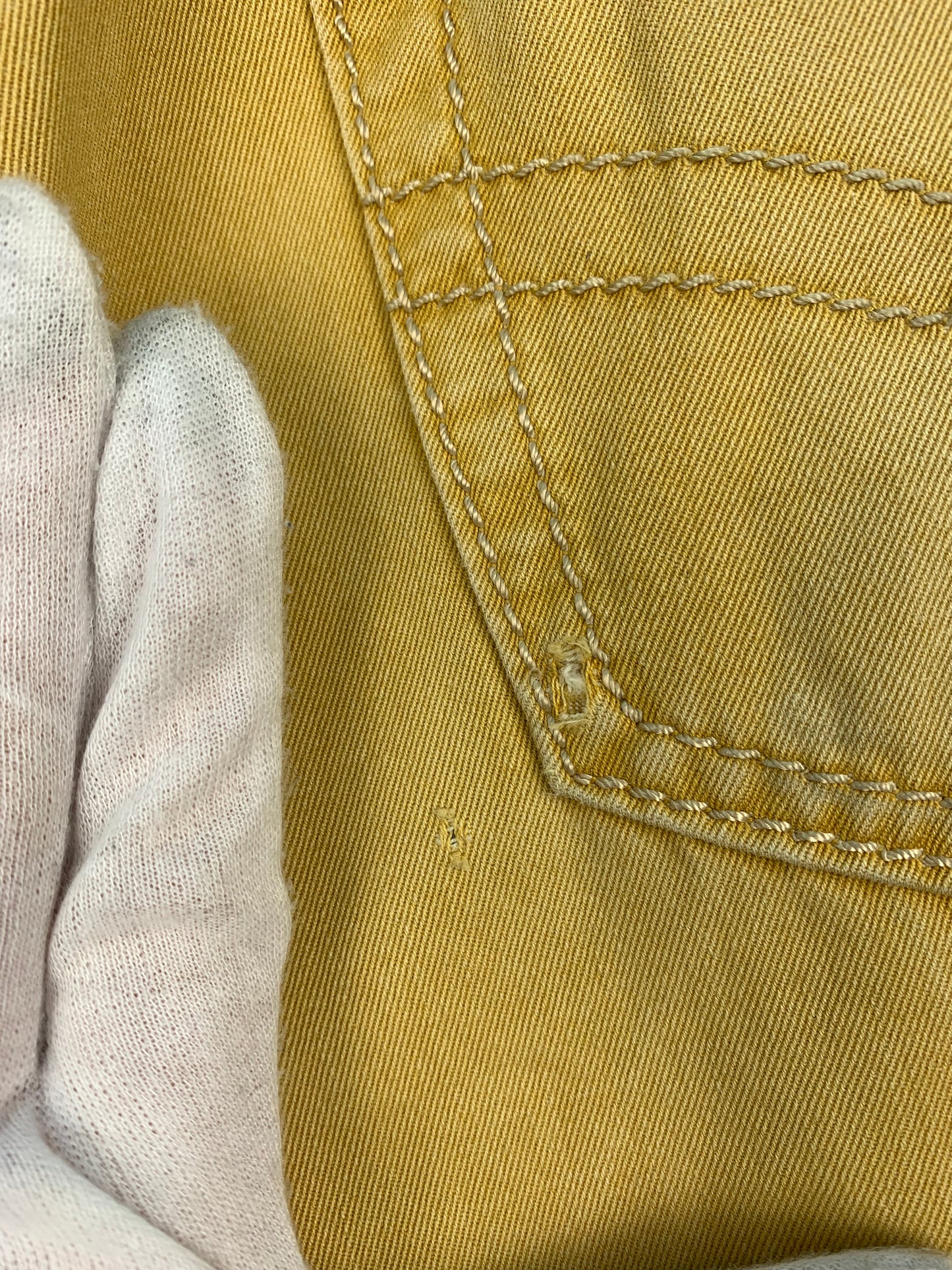 CAMEL Collection Mens Light Yellow Jeans