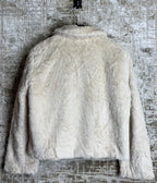 Faux Fur Zip-Up Cropped Jacket