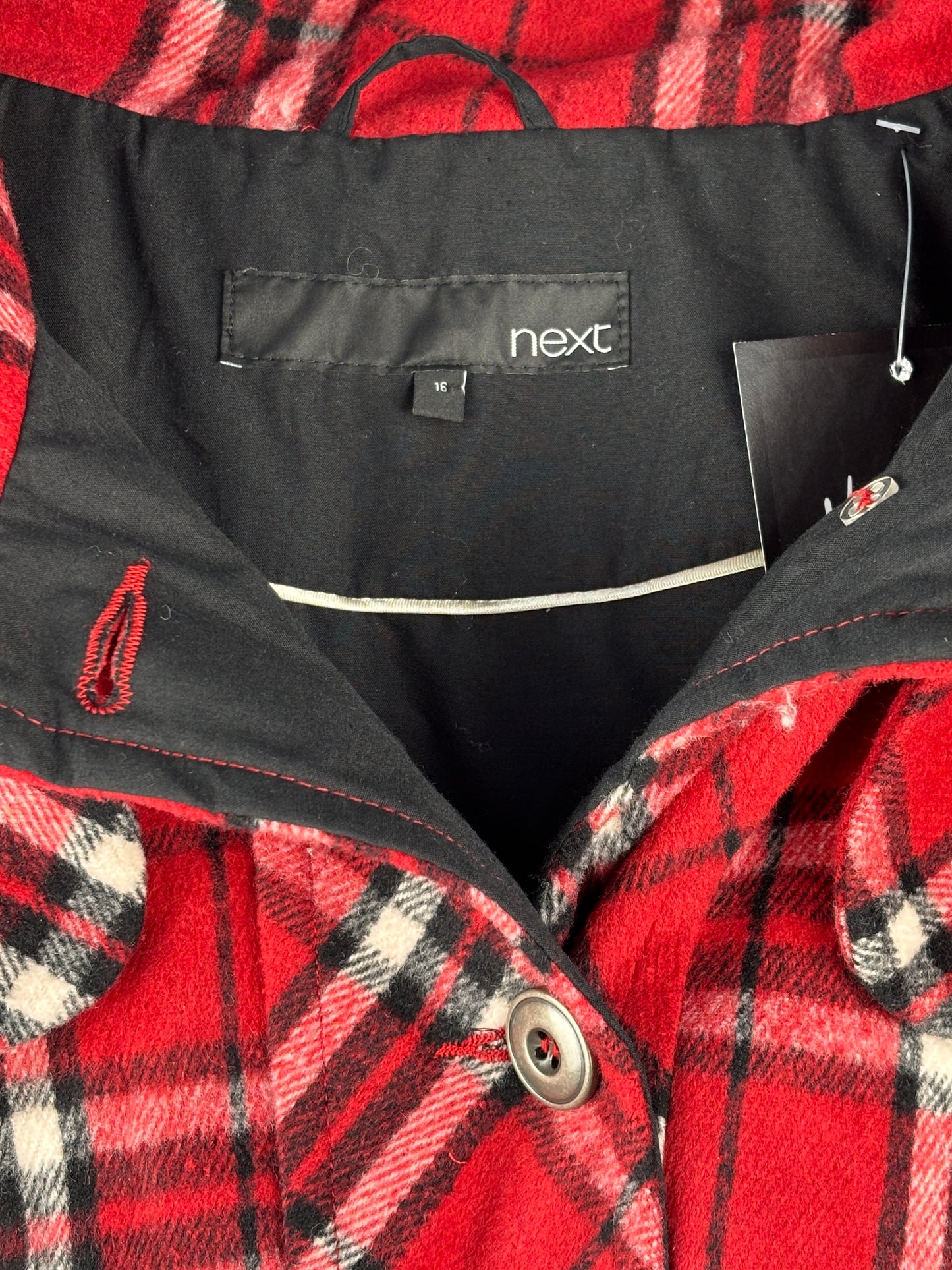 Women's Y2K Next Red Checkered Jacket