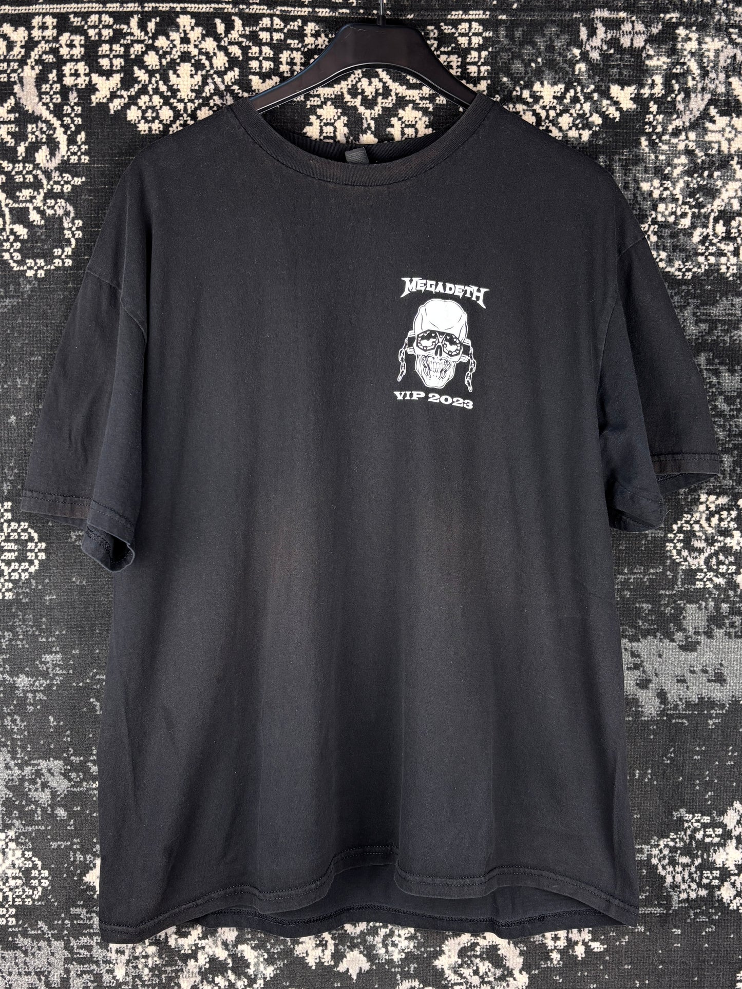 Megadeth VIP 2023 Black T-Shirt