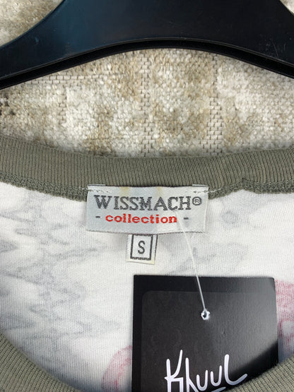 WISSMACH Womens Y2K Floral Army Pattern T Shirt