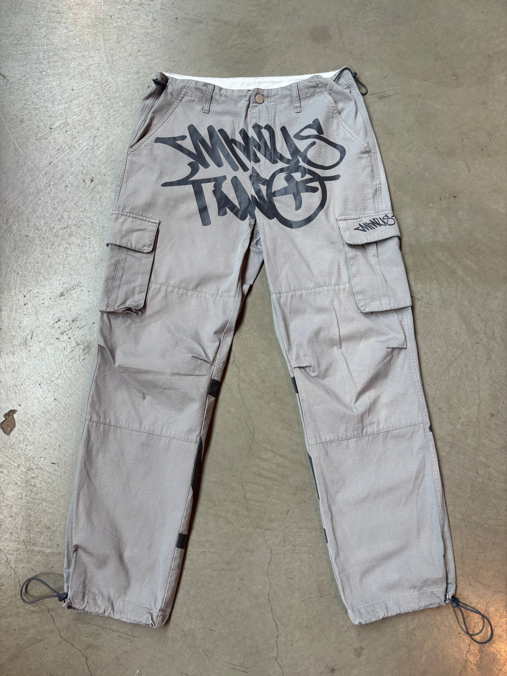 Minus Two Men's Gray Cargo Pants