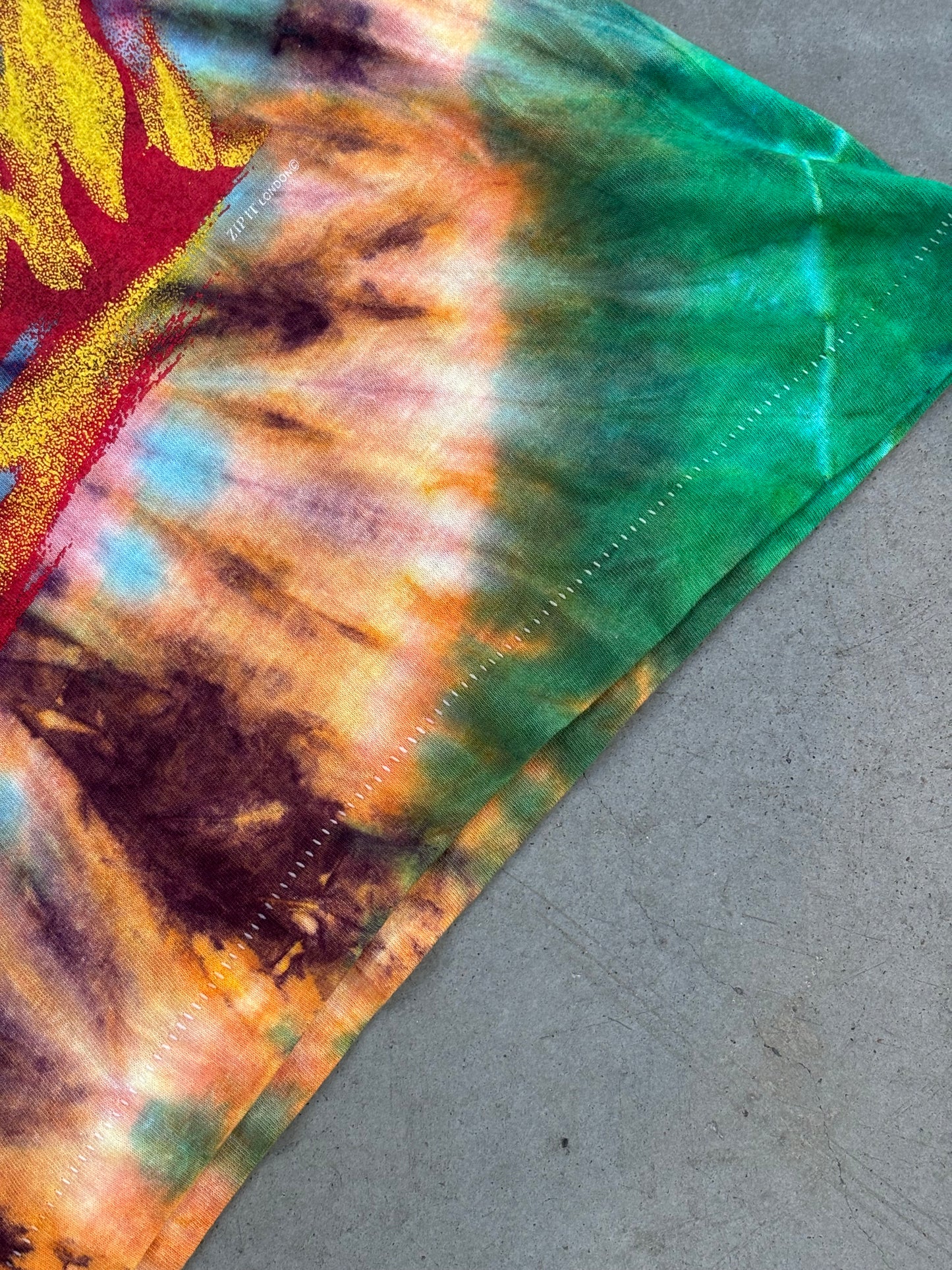 Mens Tie-Dye Printed T-Shirt