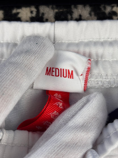 Men's Vintage Kappa White Track Pants