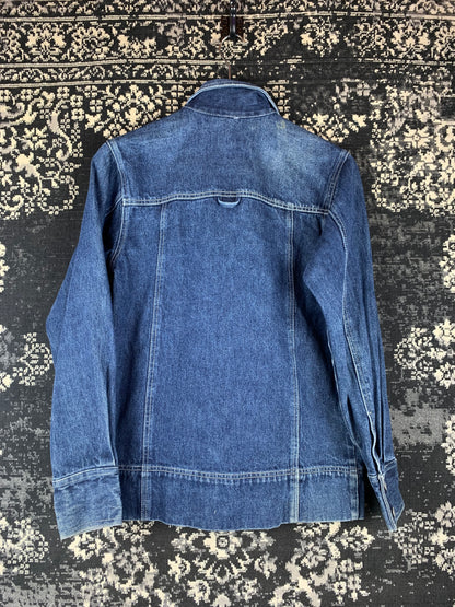 Mens Vintage Informals Blue DNM Button-Up Denim Jacket