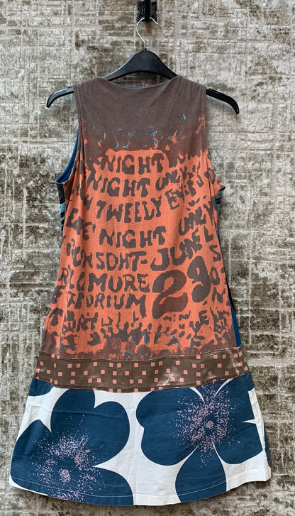 Y2K Pop Art Graphic Sleeveless Dress
