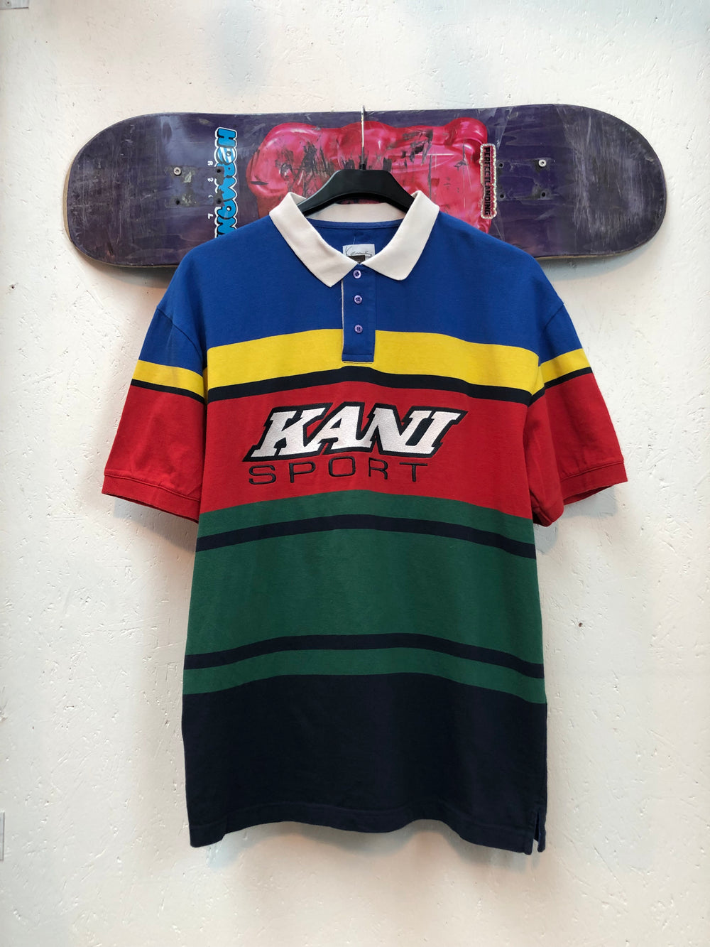 Karl Kani Button Up T-Shirt