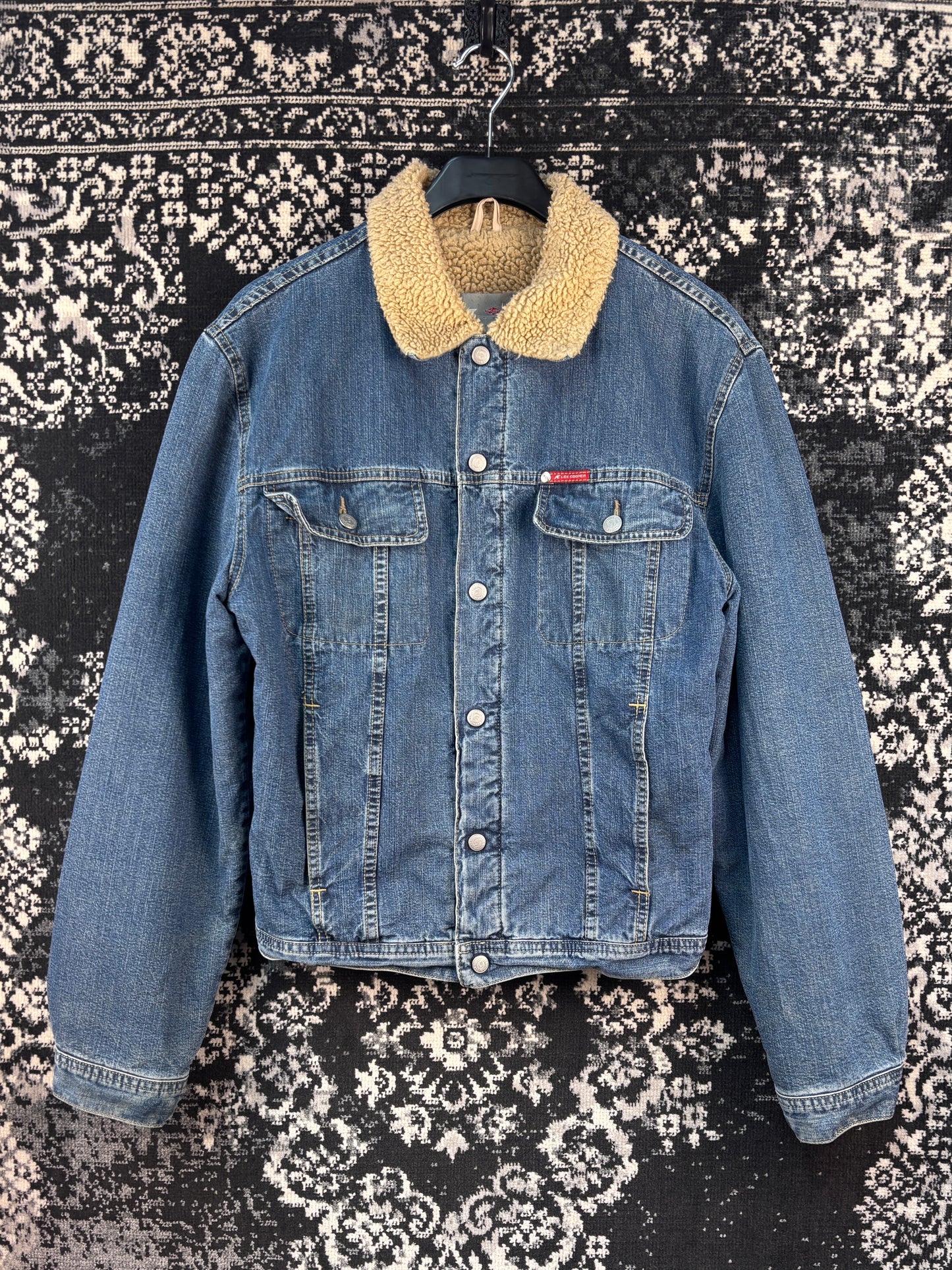 Men’s Vintage Lee Cooper Sherpa Lined Denim Jacket