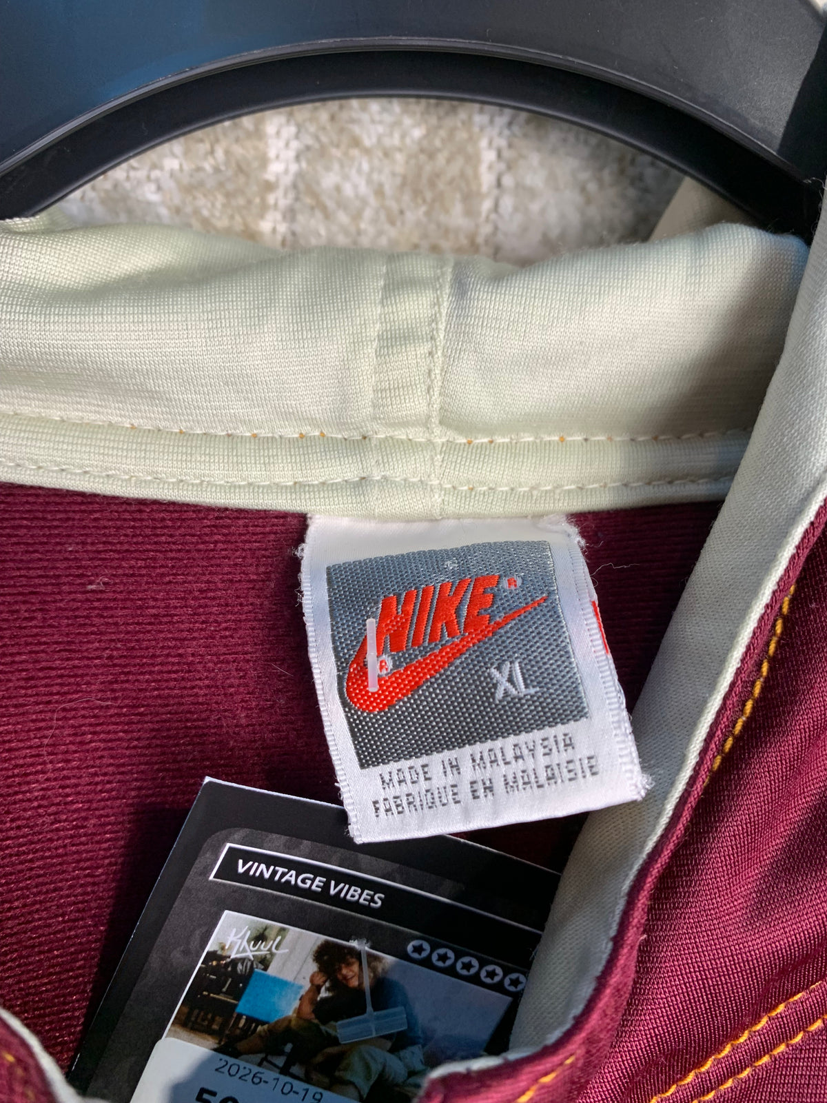 Vintage Nike Hooded Track Jacket