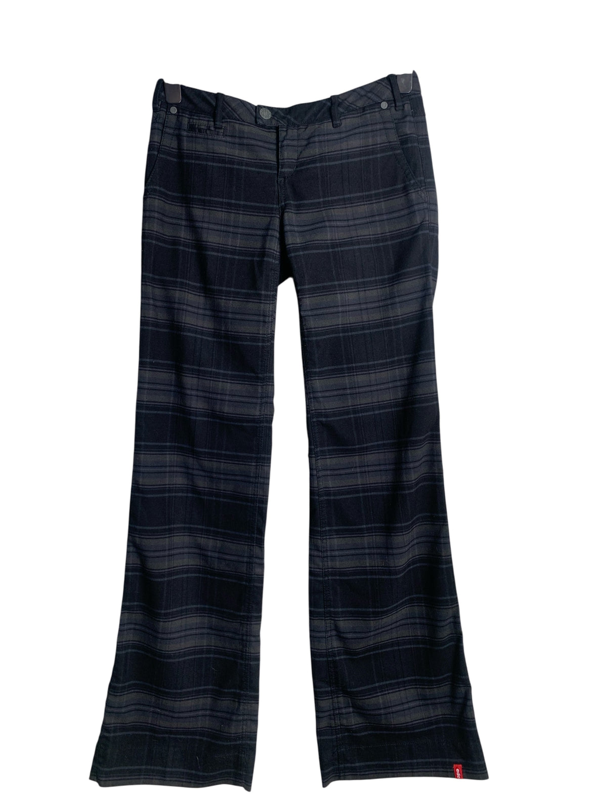 edc by Esprit Y2K Plaid Flare Trousers