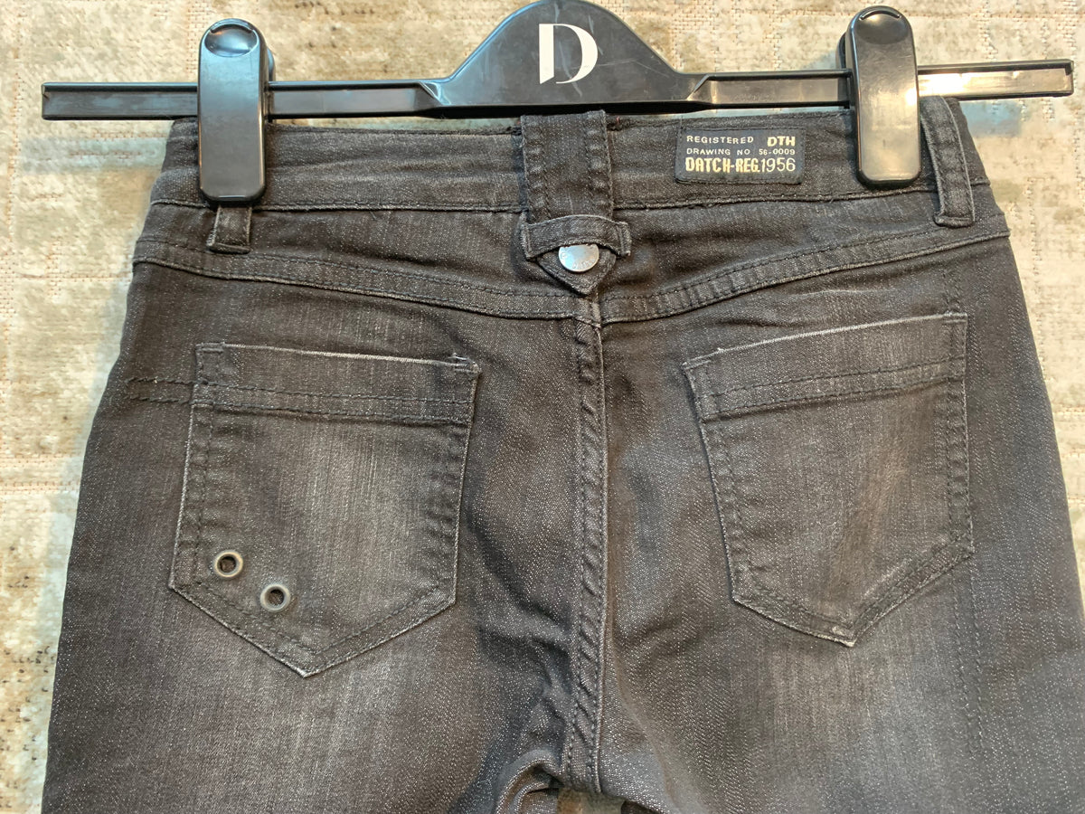 Datch Y2K Cropped Cargo Denim Capris