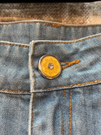 Mexx Y2K Studded Distressed Denim Mini Skirt
