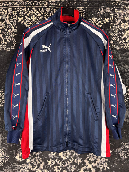 Men's Vintage Puma Dark Blue Track Jacket