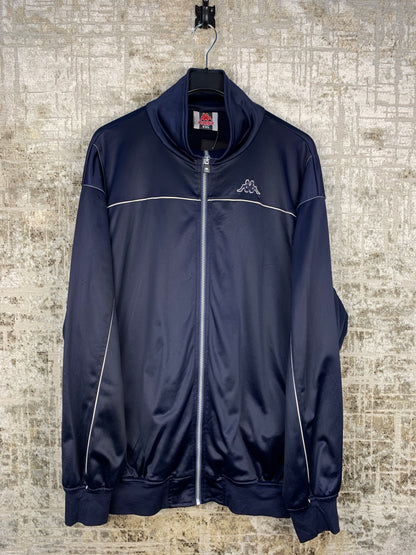 Mens Kappa Navy Blue Track Jacket
