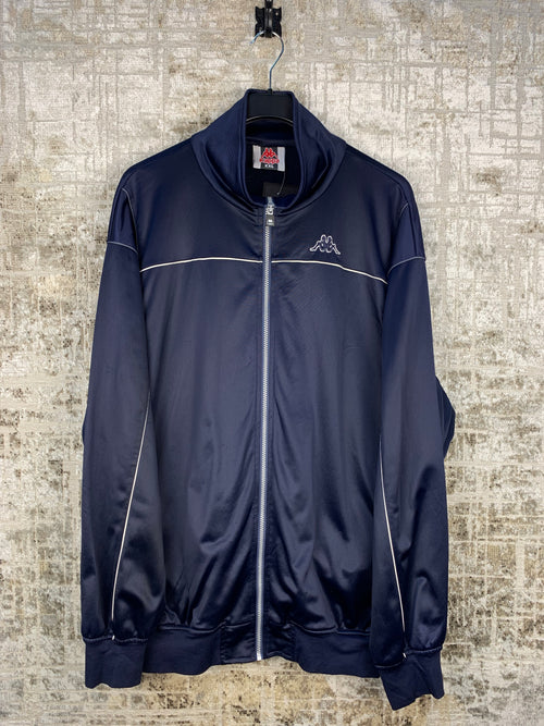 Mens Kappa Navy Blue Track Jacket