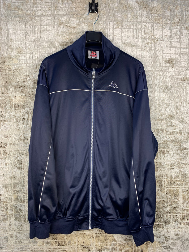 Mens Kappa Navy Blue Track Jacket