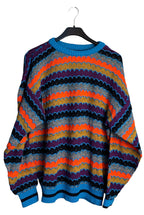 Monsuri Textured Wave Knit Sweater