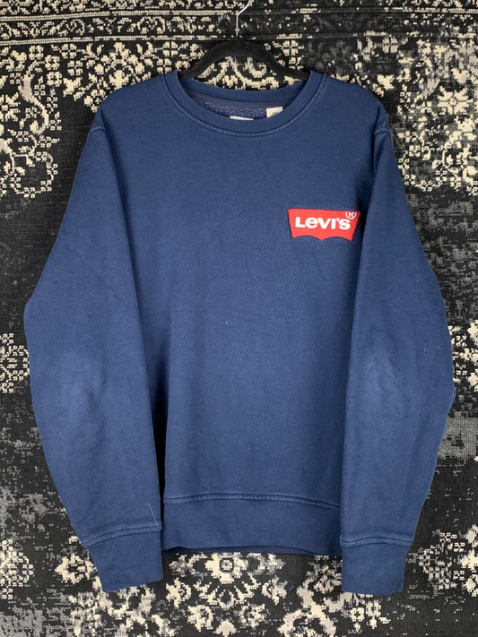 Men's Vintage Levi's Dark Blue Crewneck Sweatshirt