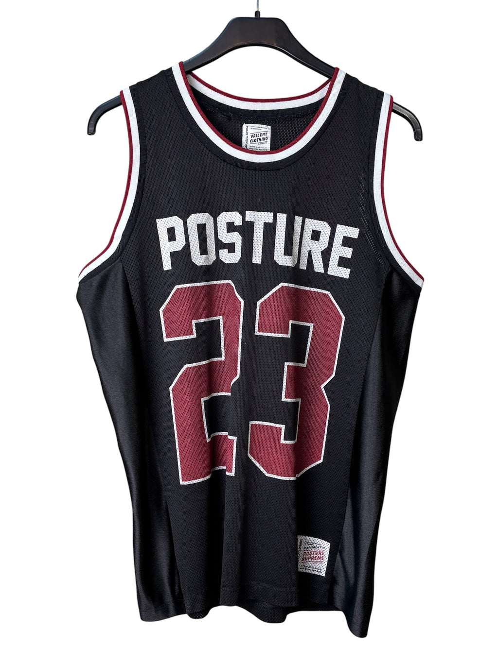 Vailent Clothing Posture Supreme Basketball Jersey