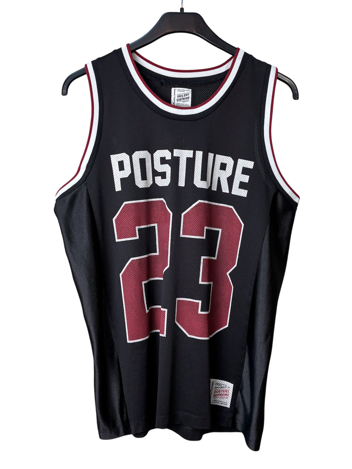 Vailent Clothing Posture Supreme Basketball Jersey