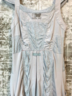 Akela Key Y2K Zip-Front Parachute Dress