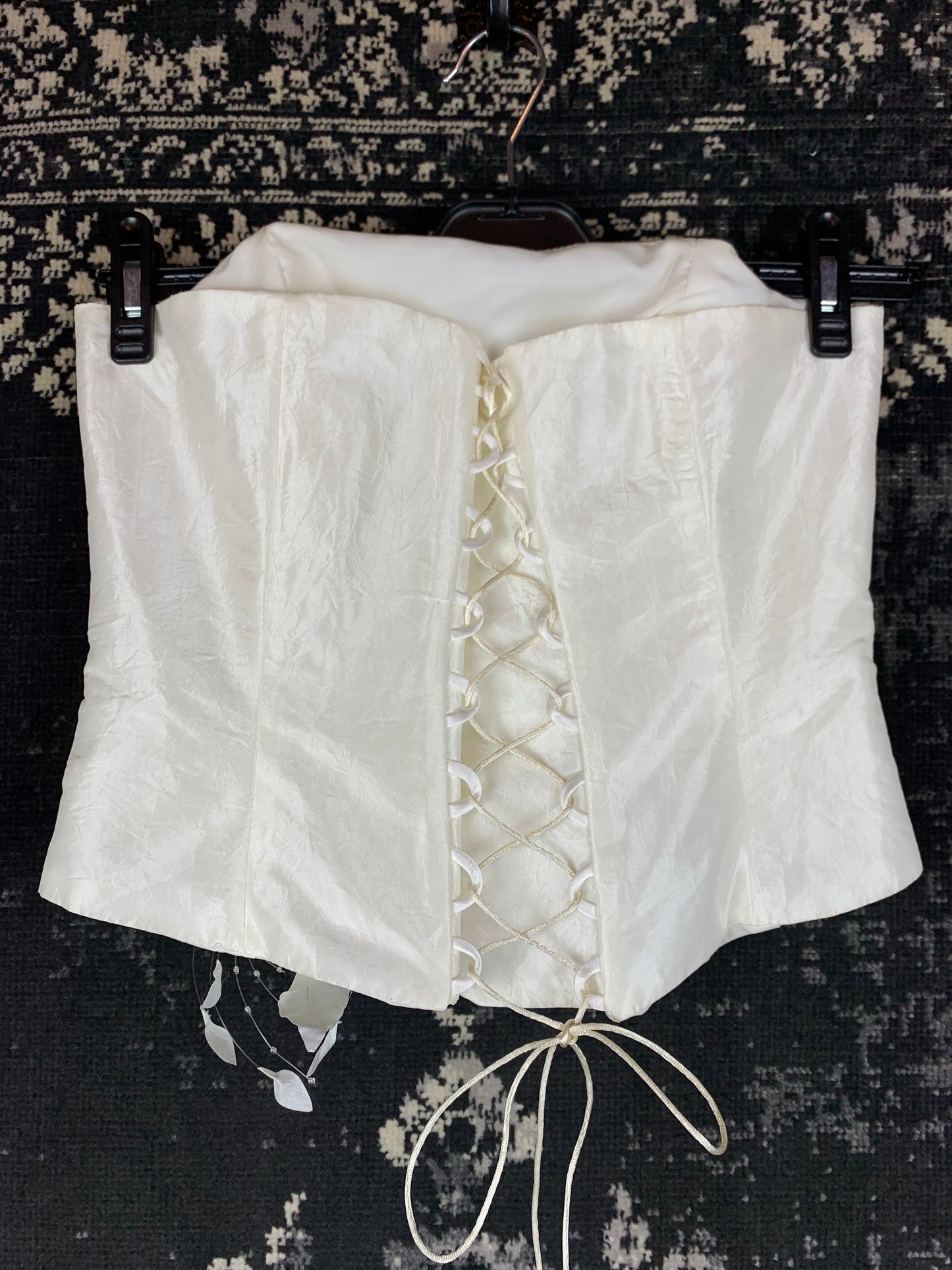 Women's White Wedding Corset