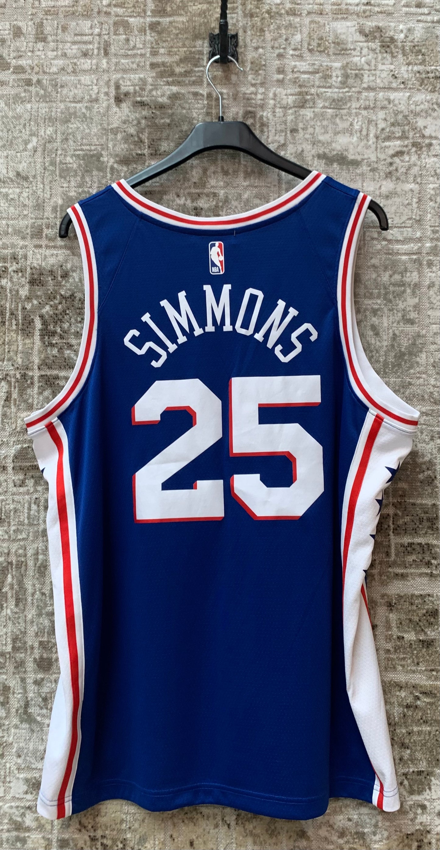 Nike NBA 76ers Simmons #25 Swingman Jersey