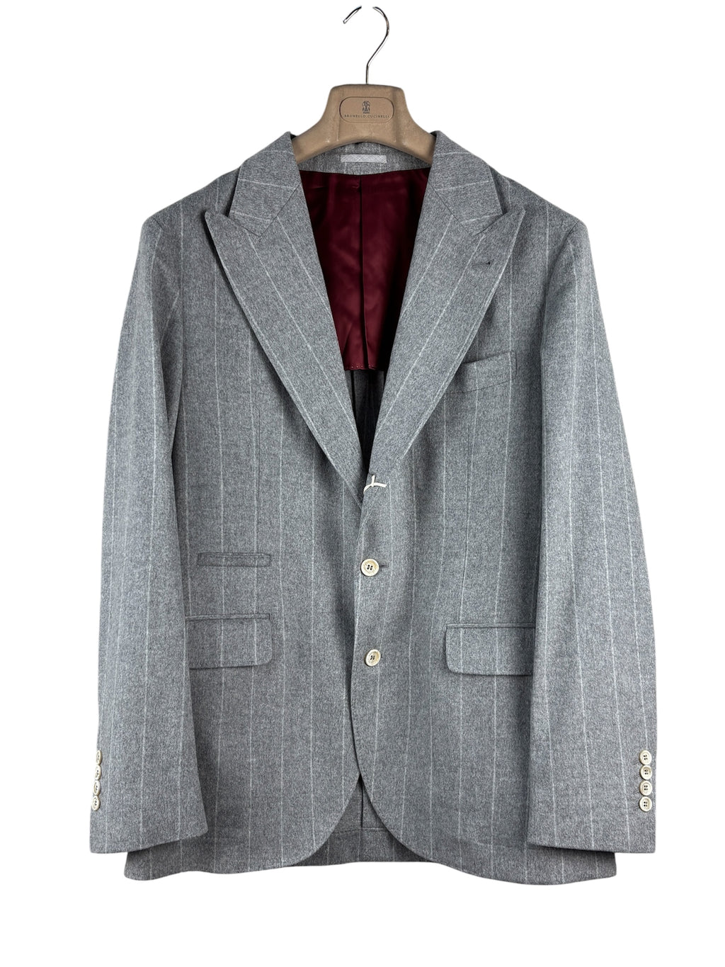 Brunello Cucinelli Grey Flannel Blazer
