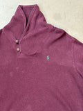 Polo Ralph Lauren Burgundy Long Sleeve Sweater