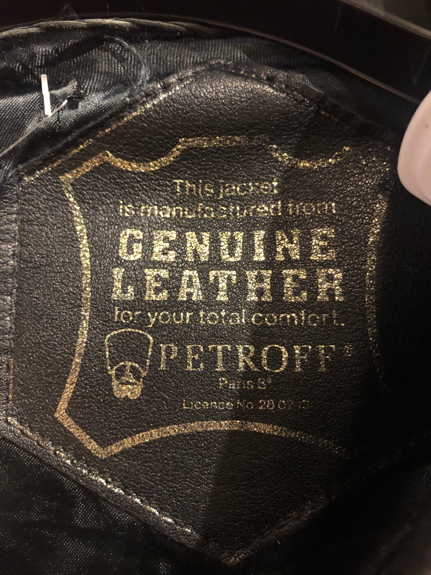 Petroff Leather Bomber