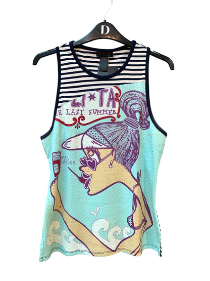Custo Barcelona Y2K Graphic Tank Top