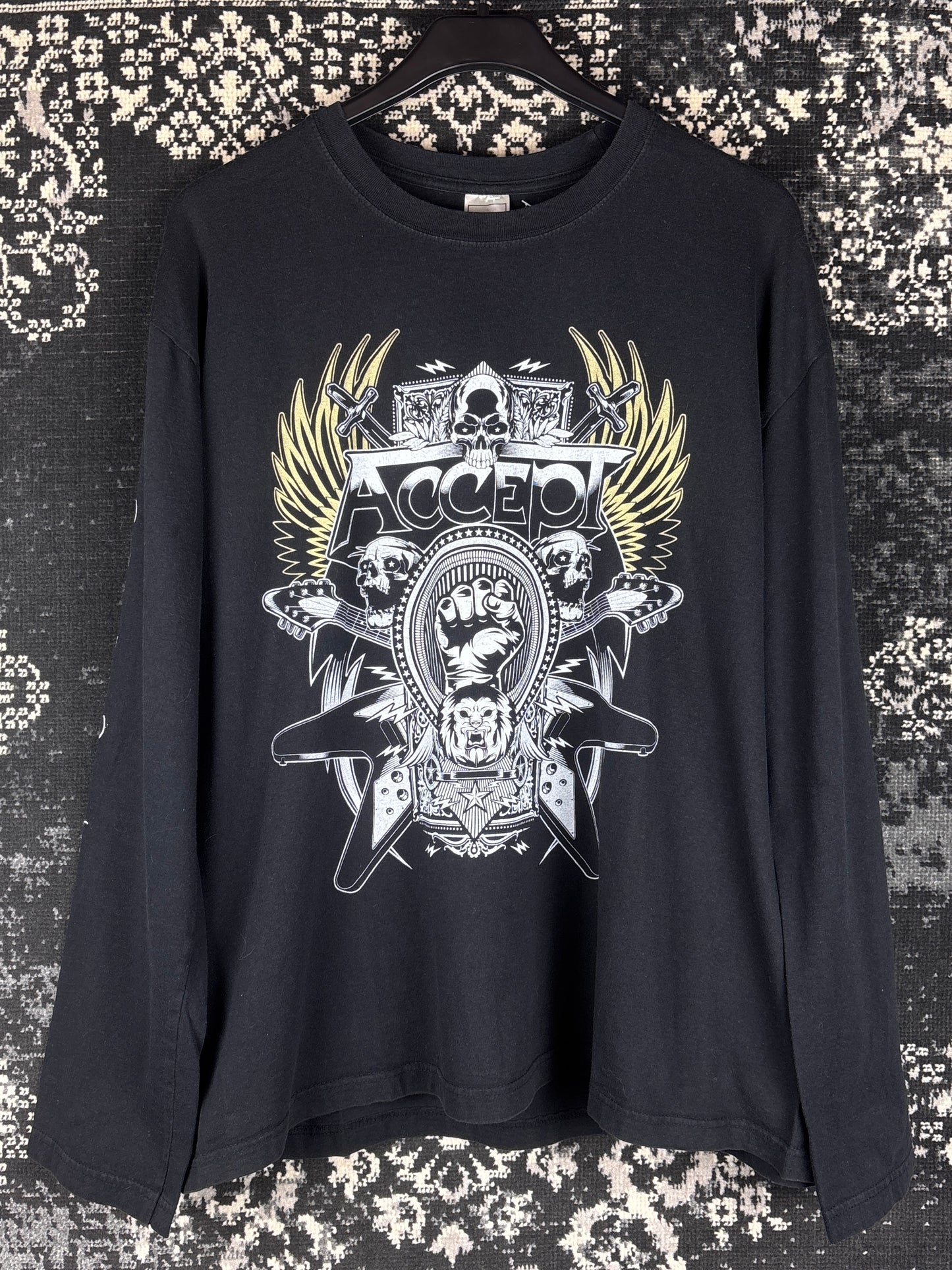 Vintage Accept “Blood of the Nations” Long Sleeve Band Shirt