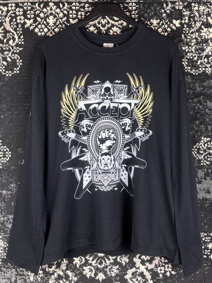 Vintage Accept “Blood of the Nations” Long Sleeve Band Shirt