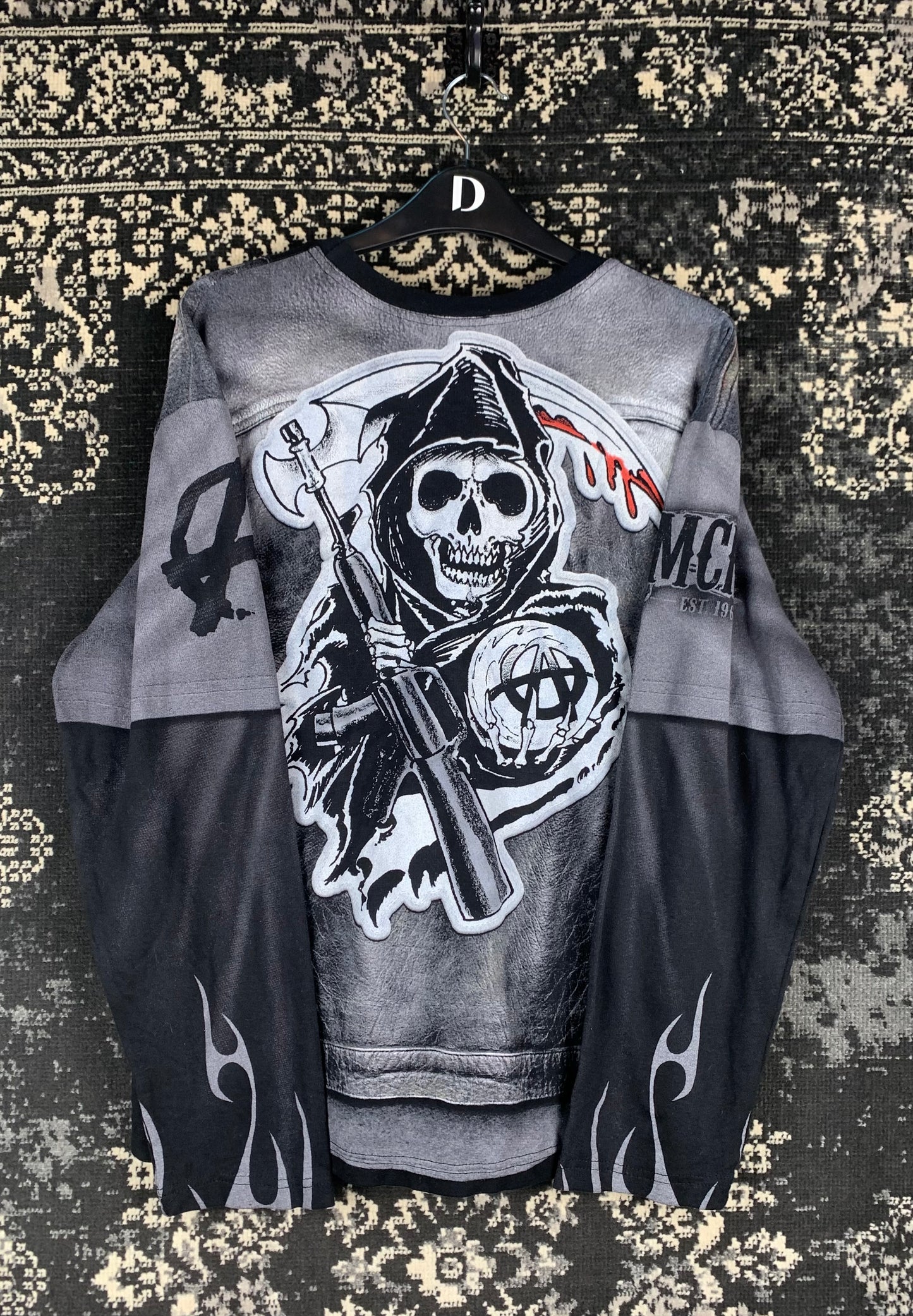Y2K Men’s SOA Grim Reaper Long Sleeve