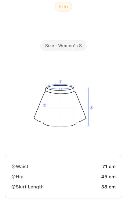 Womens Vintage Checkered Mini Skirt