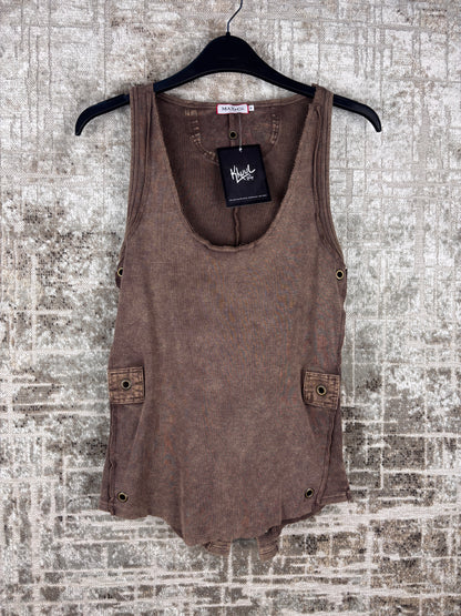 Women's Max & Co Brown Tank Top