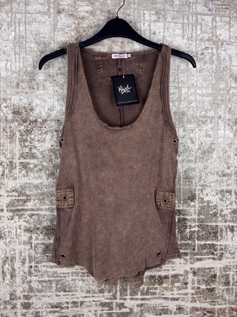 Women's Max & Co Brown Tank Top