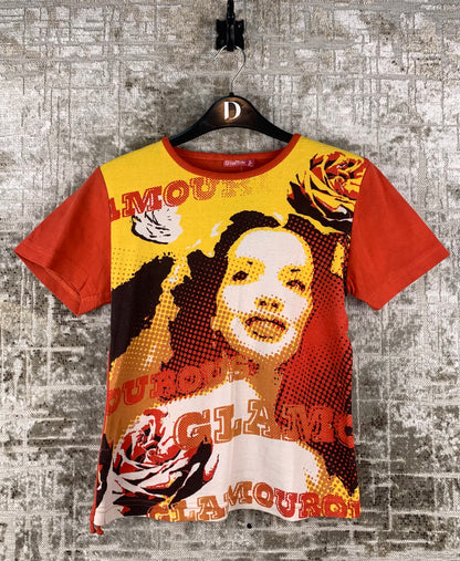 Womens Y2K Graphic T Shirt