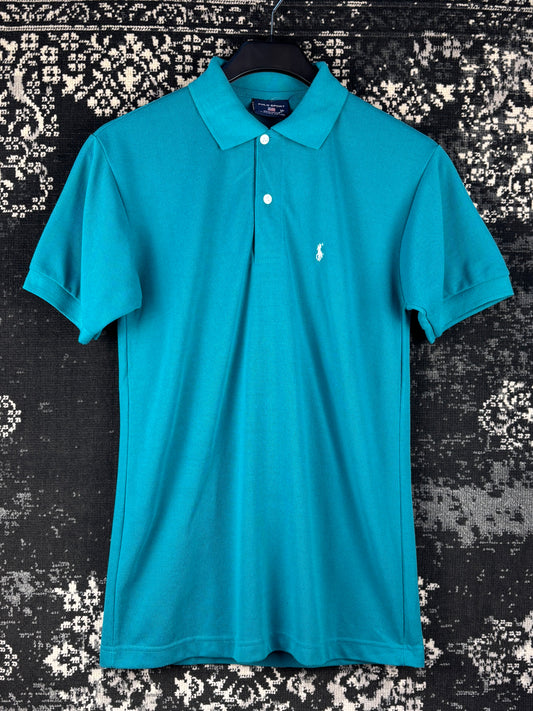 Men's Vintage Ralph Lauren Turquoise Polo T-Shirt