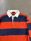 GANT Navy Orange Rugby Shirt
