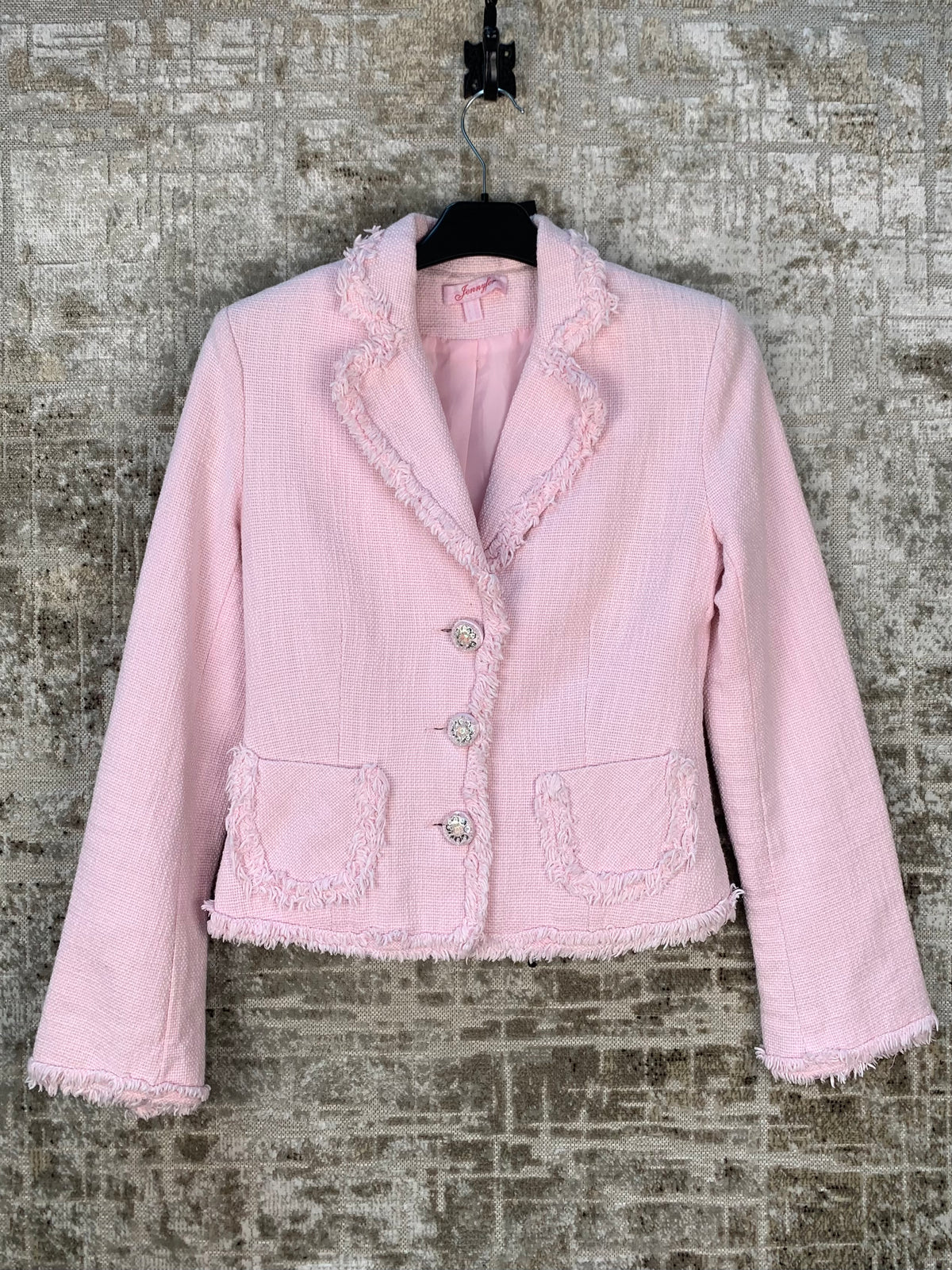 Women's Vintage Y2K Jennyfer Pink Blazer