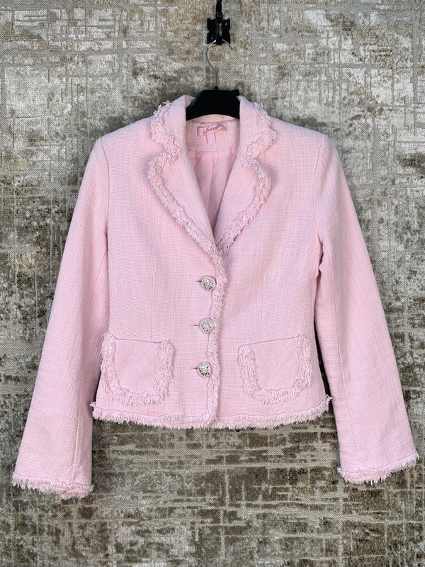 Women's Vintage Y2K Jennyfer Pink Blazer