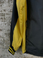 One More Mens Black Yellow Track Jacket