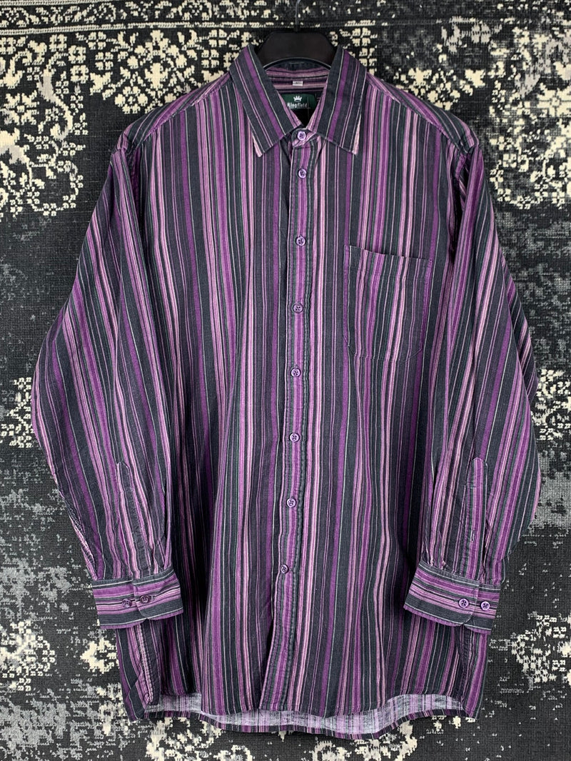 Men’s Vintage Kingfield Velvet Button Up Shirt